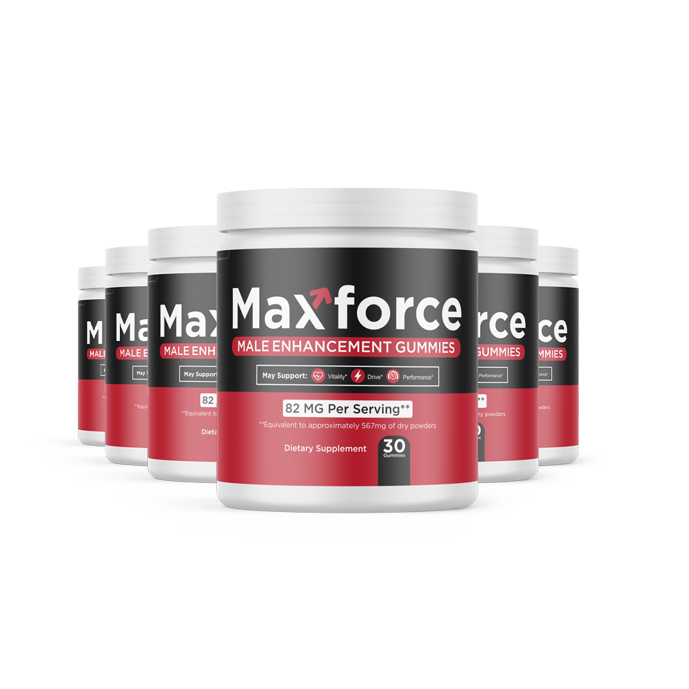 Max Force Supplement Bottle